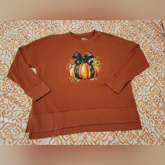Autumn Harvest Fall Pumpkin sweater - Picture 2 of 4
